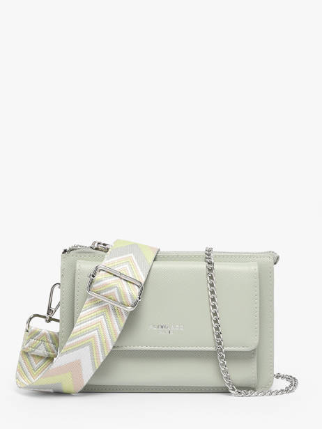Cross Body Tas Saffiano Miniprix Groen saffiano F5023